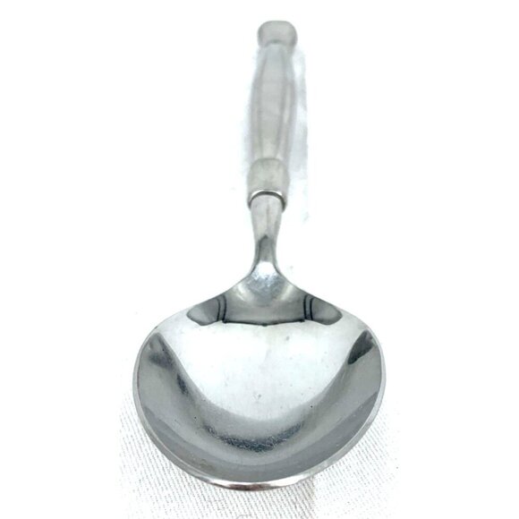 Oneida Act I Glossy Stainless Steel Serving Spoon - Picture 4 of 6